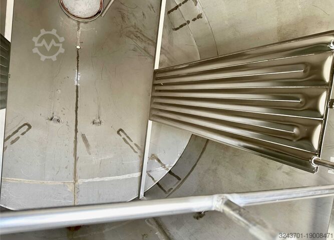 Zylindrisch-konischer Edelstahltank BSA