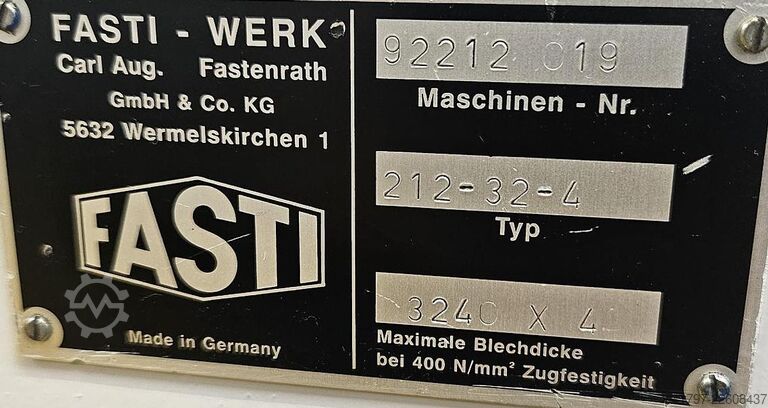 1992 Fasti 212-32-4 Fasti 212-32-4