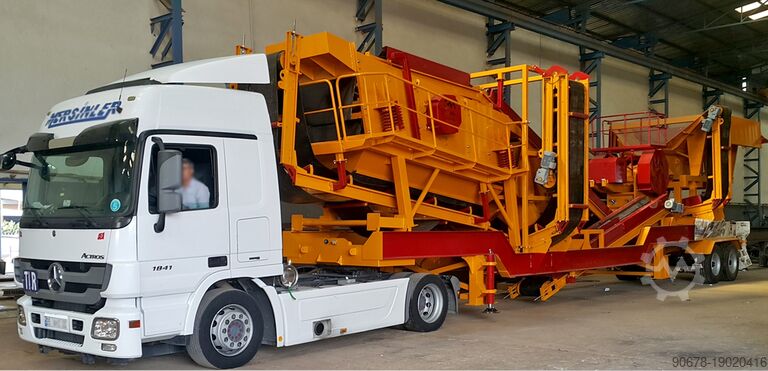 Mobile Steinbrech- und Siebanlage General Makina GNR 640