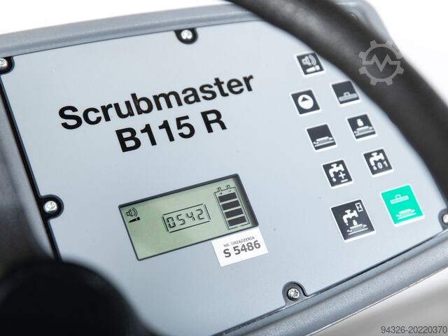 Scrubber Dryer Hako B115 R NEW BATTERIES Hako Scrubmaster B115 R TB750 - 2017y - 542h