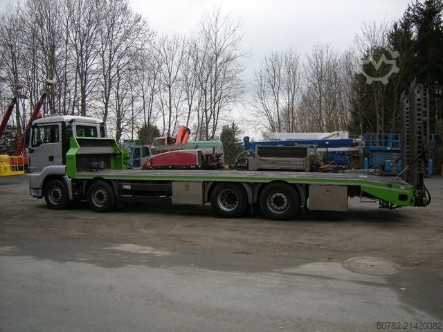 Wrecker MAN MAN 35.400, Zanner Plateau, Rampen, Winde
