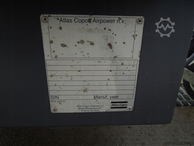 Schraubenkompressor Atlas Copco XAS 67