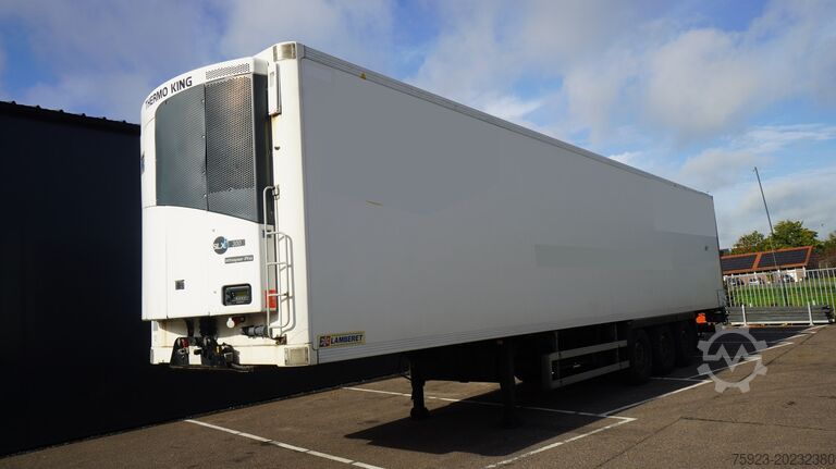 Refrigerated/frozen transport LAMBERET 3 AXLE FRIGO TRAILER WITH THERMO KING SLX300