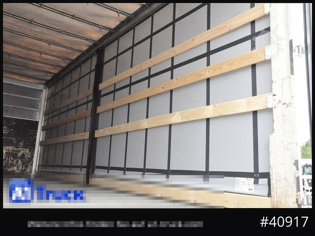 Swap body with flatbed & tarp WECON WPR 745, verzinkt, 2520  innen, Code XL, neue Plane