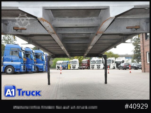 Wechselbrücke mit Pritsche & Plane WECON WPR 745, verzinkt, 2520  innen, Code XL, neue Plane