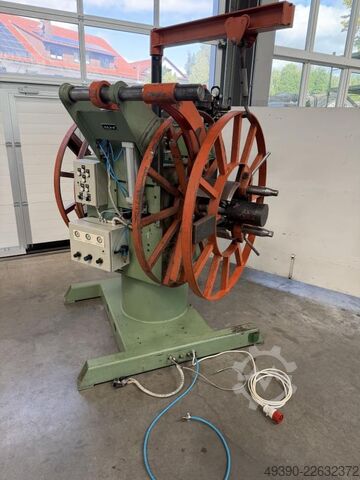 Decoiler, reversing decoiler, double decoiler, twin decoiler LIV O 2X20/360 H - DZ - AP