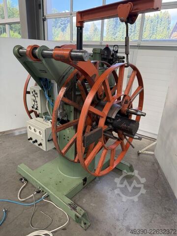 Decoiler, reversing decoiler, double decoiler, twin decoiler LIV O 2X20/360 H - DZ - AP