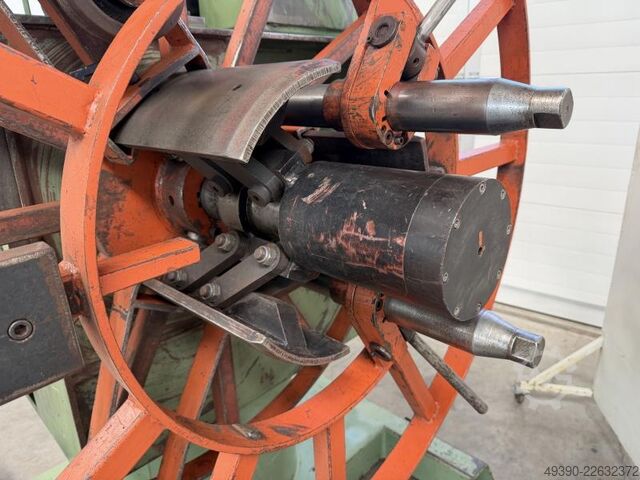 Decoiler, reversing decoiler, double decoiler, twin decoiler LIV O 2X20/360 H - DZ - AP