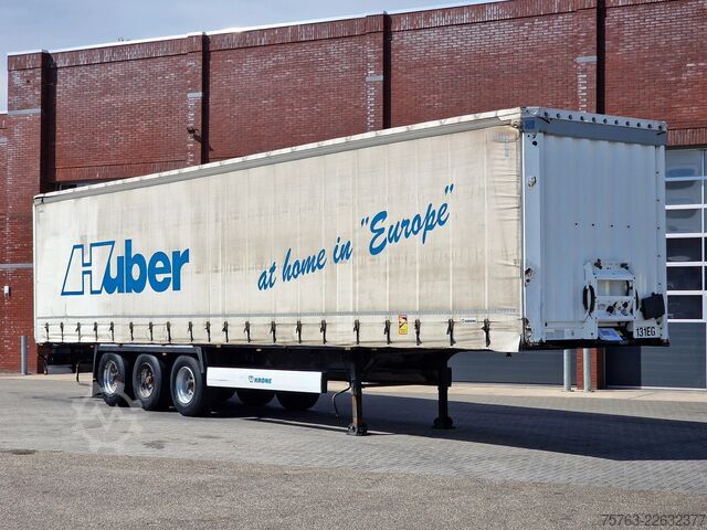 Sliding tarpaulins Krone SD 3 axle tautliner - Coil - BPW