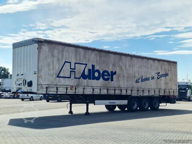 Sliding tarpaulins Krone SD 3 axle tautliner - Coil - BPW
