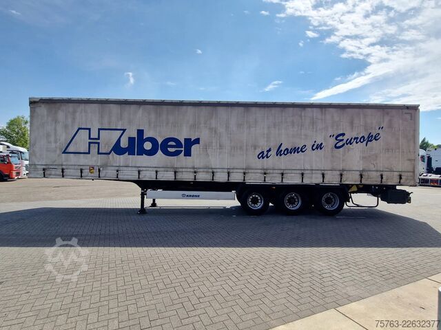 Sliding tarpaulins Krone SD 3 axle tautliner - Coil - BPW