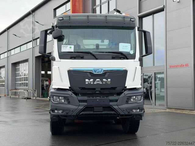 3-sided tipper MAN TGS 41.480 8x4 BB mit Meiller 3-Seitenkipper