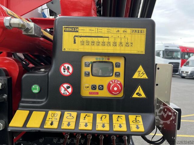 Loading platform Mercedes-Benz Actros 2548 L 6x2 M-FHS Baustoff-Pritsche FASSI...