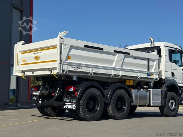 3-sided tipper MAN TGS 33.480 6x4 BB Meiller 3-Seitenkipper Bordmatic