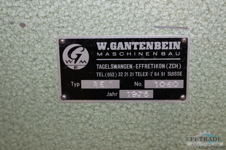 Book Back Roughing - Nipping unit Gantenbein ROLONG RE