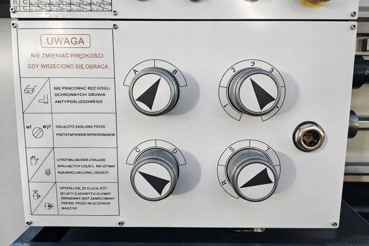 Center lathe Metal Technics Polska Tokarka Uniwersalna 360x1000 MTP