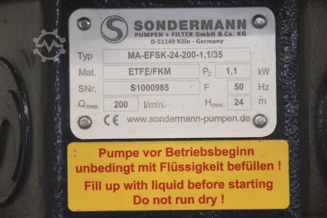 Pumpenträger Kupplungsgehäuse für Kreiselpumpe Sondermann MA-EFSK-24-200-1,1/35