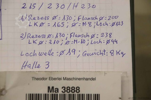 Pumpenträger Kupplungsgehäuse für Kreiselpumpe Sondermann MA-EFSK-24-200-1,1/35
