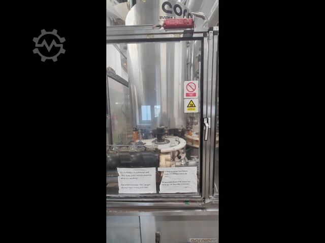 Used Acma rotary filler capper monoblock for liquid soap - year 2003 Acma RCCA-1562