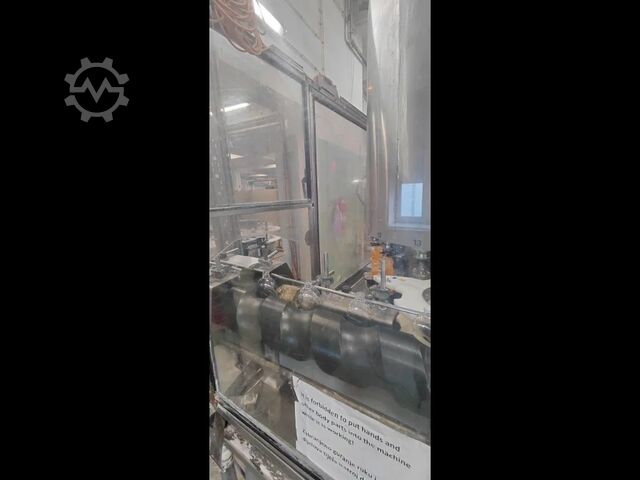 Used Acma rotary filler capper monoblock for liquid soap - year 2003 Acma RCCA-1562