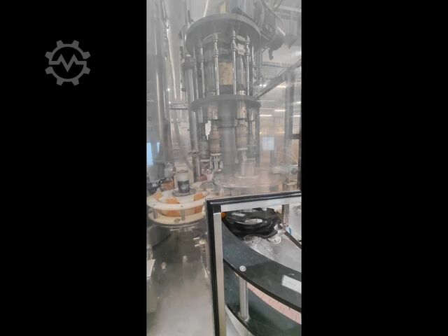 Used Acma rotary filler capper monoblock for liquid soap - year 2003 Acma RCCA-1562