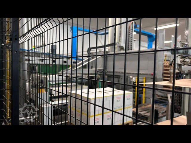 Usede Robopac palletizer 20.000 BPH - year 2018 Robopac ARES 2CP/P