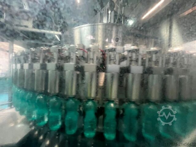 Used KRONES filling triblock for sparkling water 25000 BPH - year 2002 Krones 