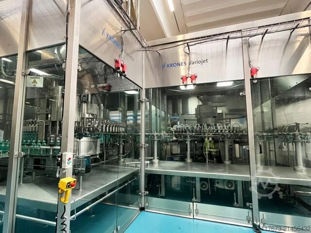 Used KRONES filling triblock for sparkling water 25000 BPH - year 2002 Krones 