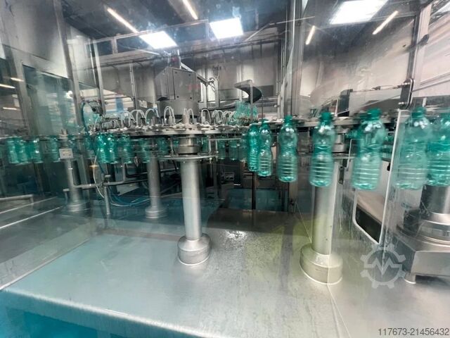 Used KRONES filling triblock for sparkling water 25000 BPH - year 2002 Krones 