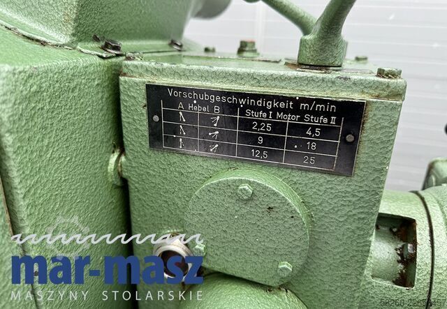 Breitbandschleifmaschine, gerade durch MAWEG SE II