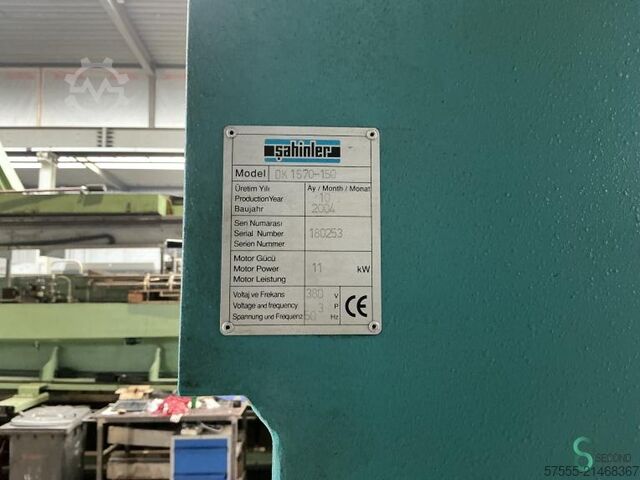 Hydraulic presses  Sahinler DK 1570-150 2004 Sahinler 