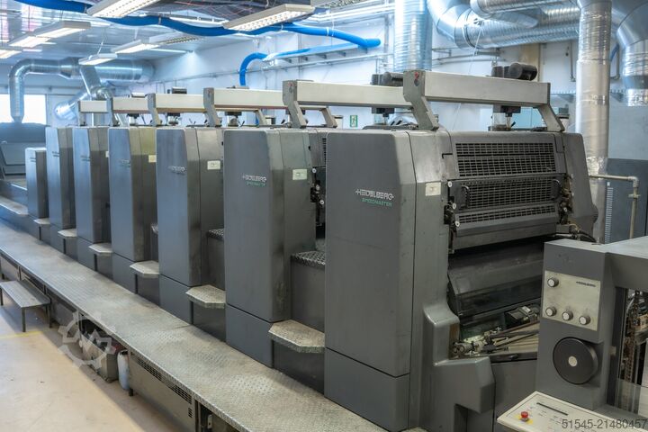Offset printing press Heidelberg CD 102-6+LX UV