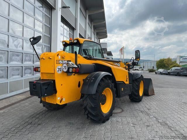 Teleskoplader JCB 535-95 / nur 1.354h / Palettengabel &amp; Schaufel