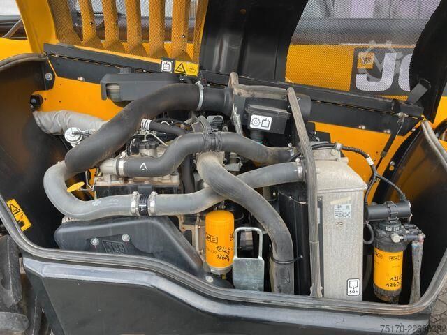 Teleskoplader JCB 535-95 / nur 1.354h / Palettengabel &amp; Schaufel