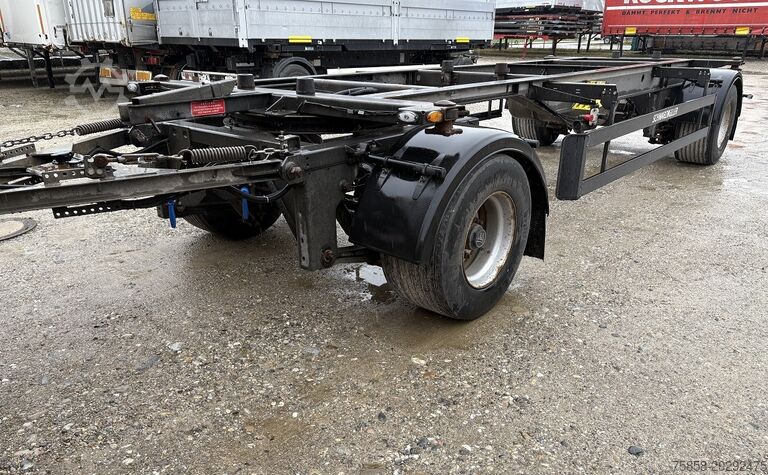 Trailer swap chassis Schwarzmüller Verzinkt+Breitreifen+lange Federbälge