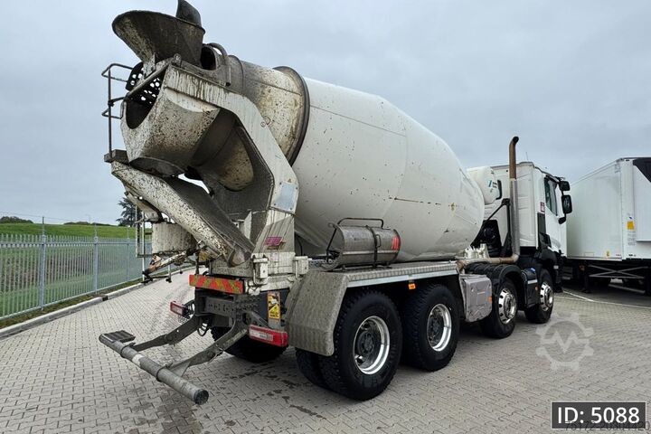 Blender Renault C480 Day Cab, Euro 6, 8x4 / Full steel / 9m3 / ...