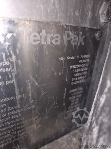 Milch & Milchprodukt Tetra Pak Tetra Centri D 714HGV Separator