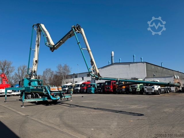 Betonpumpen-LKW MERCEDES-BENZ AROCS 2844 6x4 Euro 6 Betonpumpe SERMAC 5Z33