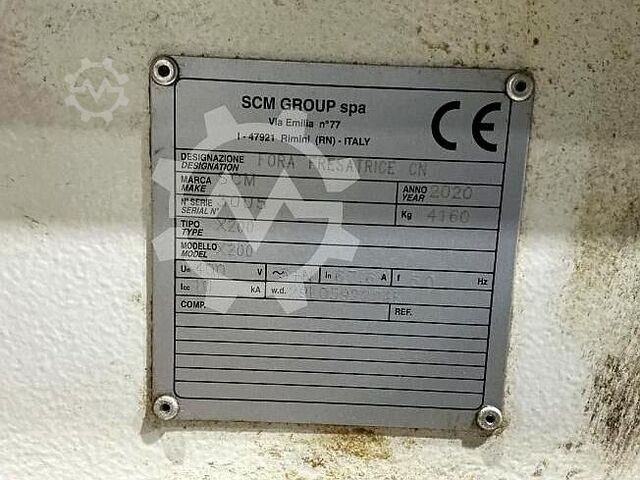 Bearbeitungszentrum SCM morbidelli x200