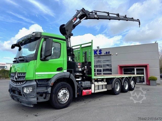 Autokran MERCEDES-BENZ AROCS 3240L-8X4-TRIDEM-HIAB X-192E5 KRAN/FUNK/E6