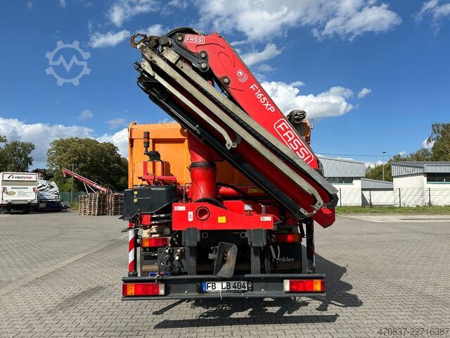 Dreiseitenkipper LKW DAF CF 510 / Bordmatik / abnehmbarer Kran + Funk