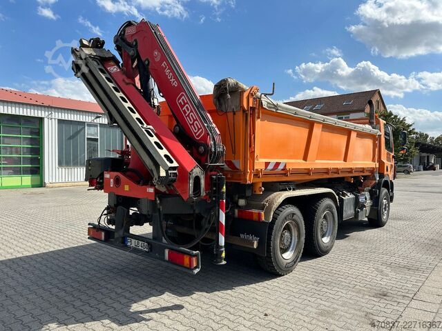 Dreiseitenkipper LKW DAF CF 510 / Bordmatik / abnehmbarer Kran + Funk