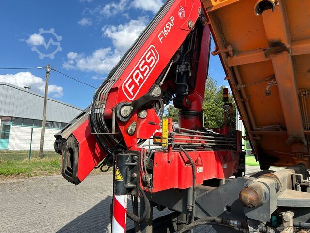 Dreiseitenkipper LKW DAF CF 510 / Bordmatik / abnehmbarer Kran + Funk