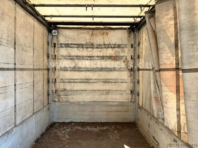 Open trailer with tarp Eggers ZPT 10,5 EL Tandemanhänger Pritsche+Plane