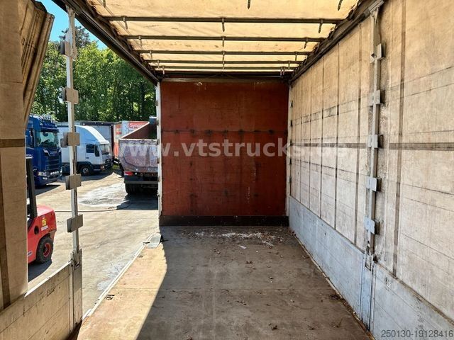 Open trailer with tarp Eggers ZPT 10,5 EL Tandemanhänger Pritsche+Plane