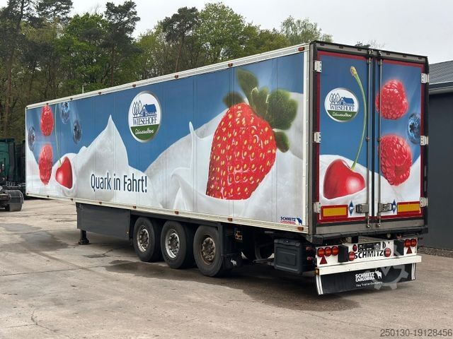 Reefer semitrailer SCHMITZ CARGOBULL SKO 24 Thermo-King, Blumenbreite, Doppelstock