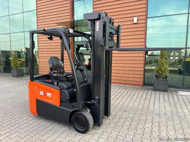 3-wheel forklift DOOSAN B15T-7/2021y./ Lithium battery/New price