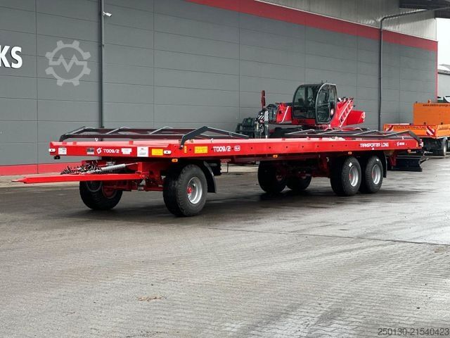 Arbeitsbühne Anhänger  Metal-Fach T009/2 Ballenw. ausziehbar *NEU*