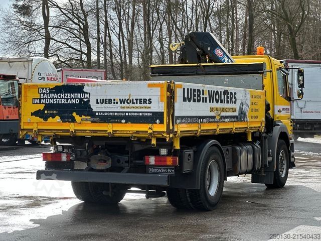 Dreiseitenkipper LKW MERCEDES-BENZ Axor 1833 4x2 BL MEILLER DSK & HMF 1120 K-2  LK