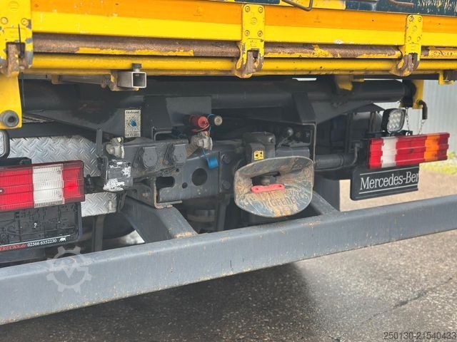 Dreiseitenkipper LKW MERCEDES-BENZ Axor 1833 4x2 BL MEILLER DSK & HMF 1120 K-2  LK